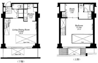 フレンシア外苑西の間取り