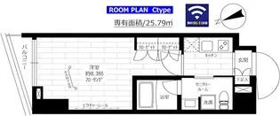東京都八王子市新町【マンション】の間取り