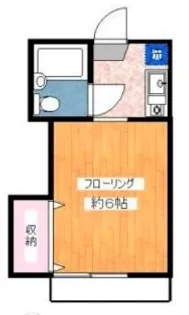 サンライズハイム【2階】の間取り