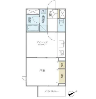 東京都品川区東大井6【マンション】の間取り