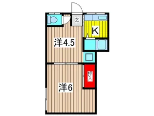 福島アパート【1階】の間取り