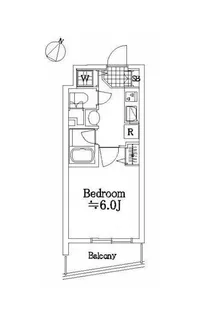 ガラ・シティ東日本橋【7階】の間取り