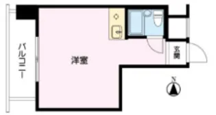 バロール中十条【6階】の間取り