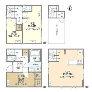 埼玉県さいたま市北区日進町3【一戸建】の間取り