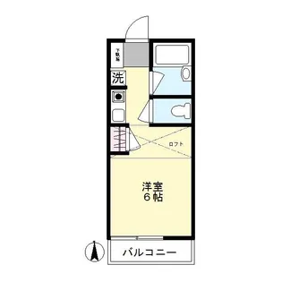 クラブアン【2階】の間取り