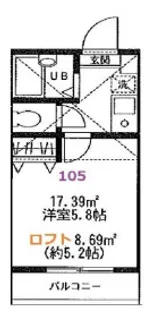 池袋本町八景舎【1階】の間取り