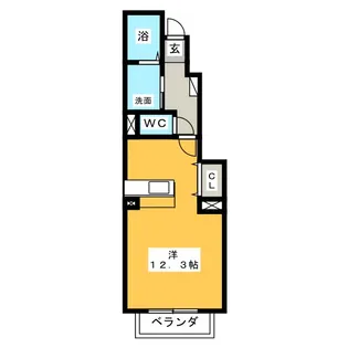 ピュア・トーン【1階】の間取り