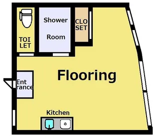 東京都中野区中野6【アパート】の間取り