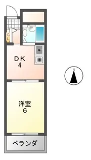 プリマベーラ藤井寺【2階】の間取り