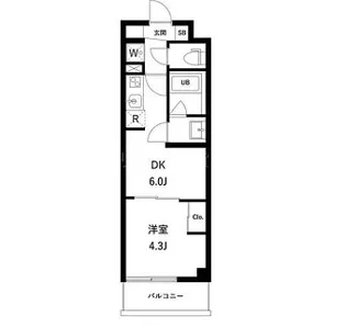 アーバンパーク蒲田南I【3階】の間取り