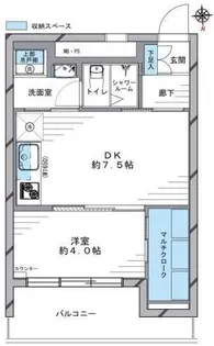 藤和八丁堀コープIII【2階】の間取り