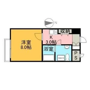 PIGEON VERT【3階】の間取り