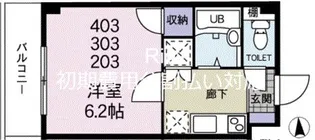 KT三光マンション 403-【3階】の間取り