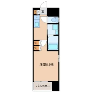 パークス【2階】の間取り