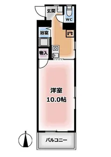シャンボールII西村【2階】の間取り