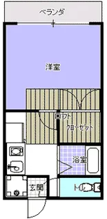 ジュネスあさひ【3階】の間取り