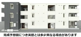 大阪府大阪市東住吉区針中野2【アパート】の外観