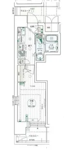 エステムコート名古屋泉プラチナムゲート【9階】の間取り