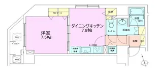 銀座レジデンス参番館【3階】の間取り