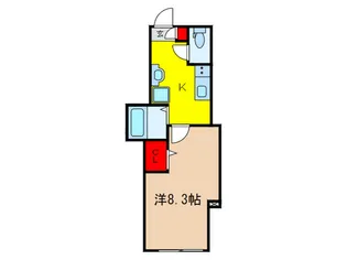 リベルテときわ台【1階】の間取り