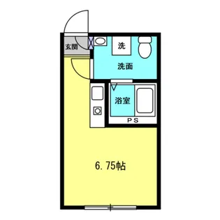 アクシスコート小岩【2階】の間取り