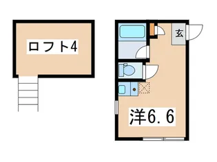 白楽ヘミングウェイ【2階】の間取り