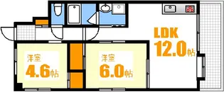 Casa segura【5階】の間取り