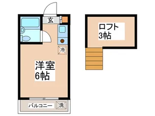メリ-レジデンス【2階】の間取り