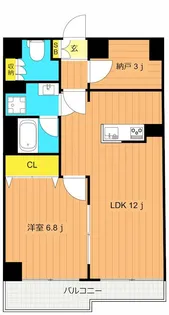 アミーゴ南馬込【2階】の間取り