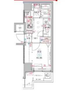 クレヴィスタ大井町【2階】の間取り