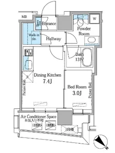 MY TOWER RESIDENCE【13階】の間取り