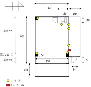 西小岩コーポ【1階】の間取り