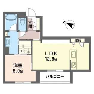 ベルドミール【2階】の間取り