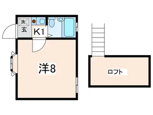 ル-ムジョイ【2階】の間取り