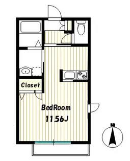 カサフィオーレ【1階】の間取り