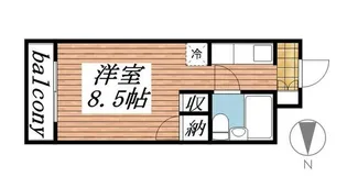 メゾン・ド・セドール【4階】の間取り