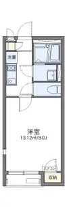 レオネクストライフ高坂【1階】の間取り