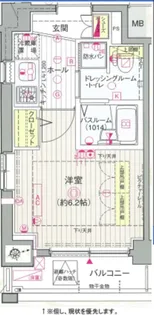 エステムプラザ品川アーバンヒルズ【8階】の間取り