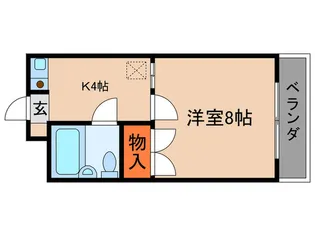 シャンポール【1階】の間取り