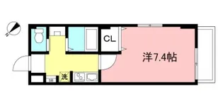 ダースハウス【2階】の間取り