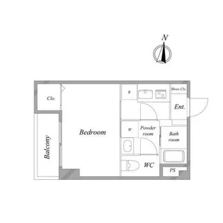 ゲートフィールド練馬【2階】の間取り