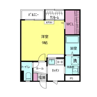 Suntopia Oono(サントピアオオノ)【2階】の間取り
