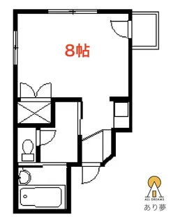 アックス横浜M・M【4階】の間取り