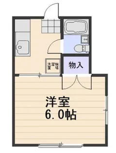 大供コーポ【2階】の間取り