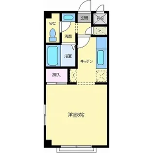 パークハイツ【1階】の間取り