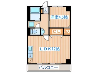 ポ-トタウンカネショ-【5階】の間取り