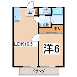 サンシティー寿【2階】の間取り