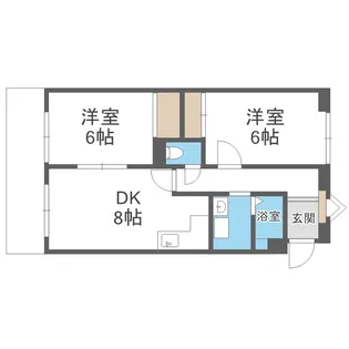 北17条ビル(旧:LEE北17条東ビル)【10階】の間取り