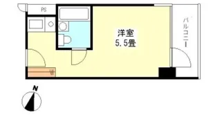 アネックス茗荷谷【5階】の間取り