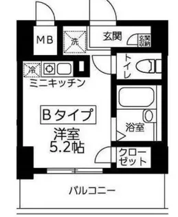 ラフィネ・横須賀中央【4階】の間取り